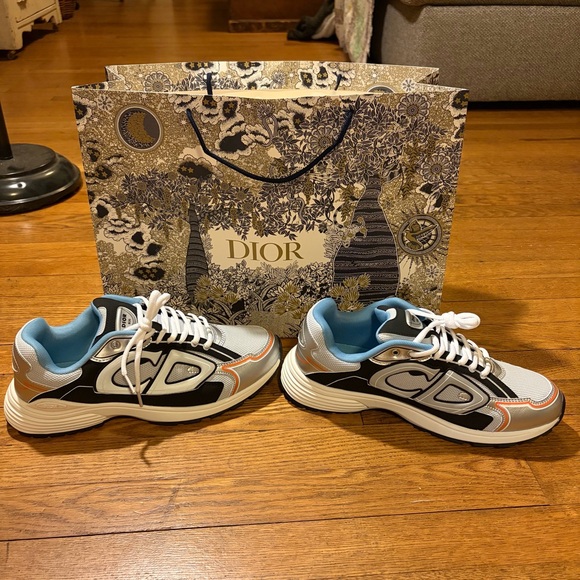 Dior B30 Reflective CD30 - Grey Silver